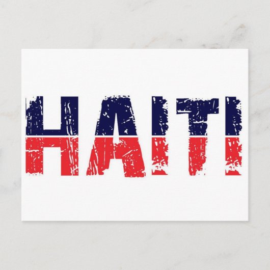 HAITI POSTKARTE (Vorderseite)