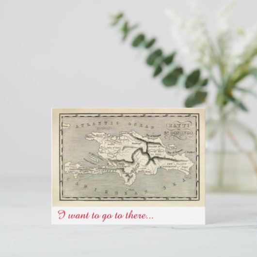 Haiti Postkarte (Stehend Vorderseite)