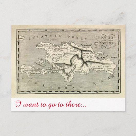 Haiti Postkarte (Vorderseite)