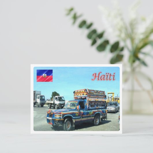 Haiti - Puerto Principe - Stich Stich - Postkarte (Stehend Vorderseite)