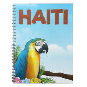 Haiti-Reiseplakat Notizblock (Vorderseite)