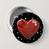Haiti Relief Valentine Buttons (Vorne & Hinten)