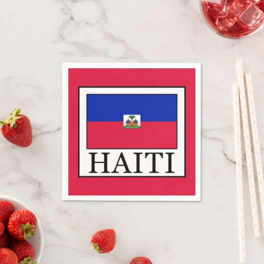 Haiti Serviette (Beispiel)