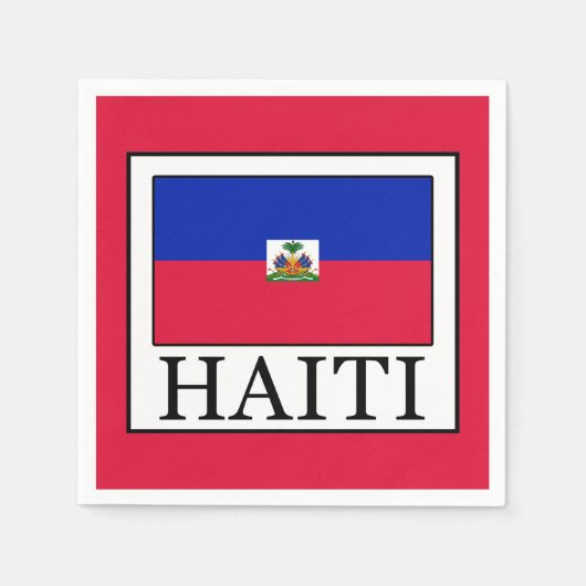 Haiti Serviette (Vorderseite)