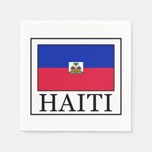 Haiti Serviette (Vorderseite)