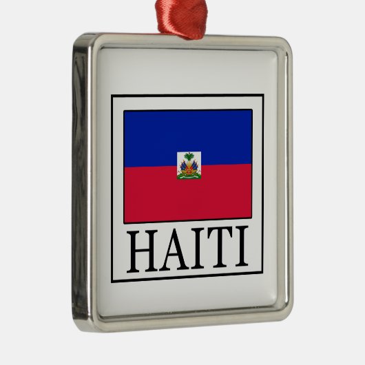 Haiti Silbernes Ornament (Rechts)