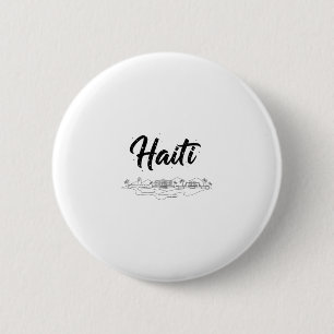 Haiti-Silhouette Reise Urlaub Outfits  Button