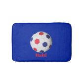 Haiti Soccer Badematte (Vorderseite)