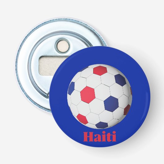 Haiti Soccer Flaschenöffner (Vorderseite)