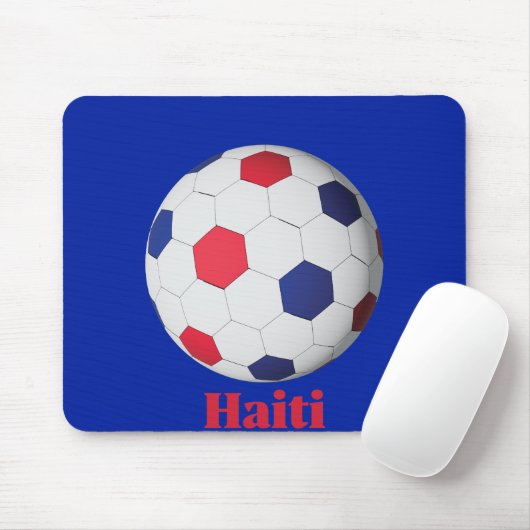 Haiti Soccer Mousepad (Mit Mouse)