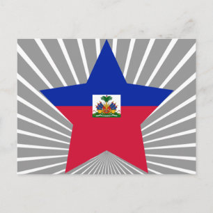 Haiti Star Postkarte