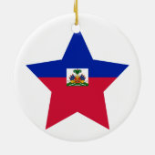 Haiti-Stern Keramikornament (Hinten)