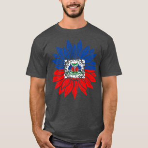 Haiti Sunflower Haiti Haitian Premium  T-Shirt