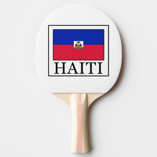 Haiti Tischtennis Schläger (Vorderseite)