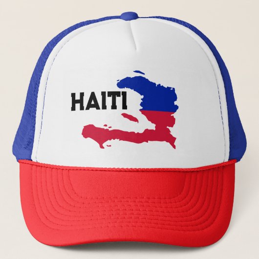 Haiti Truckerkappe (Vorderseite)