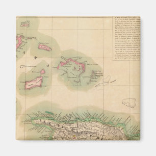 Haiti und Dominikanische Republik - SEP 68 Magnet