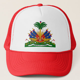 Haiti-Wappen Detail Truckerkappe