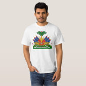Haiti-Wappen HT T-Shirt (Vorne ganz)
