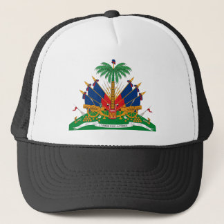 Haiti-Wappen Hut Truckerkappe