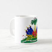 Haiti-Wappen Kaffeetasse (Vorderseite Links)