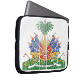 Haiti-Wappen Laptopschutzhülle (Vorne Rechts)