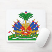 Haiti-Wappen Mousepad (Mit Mouse)