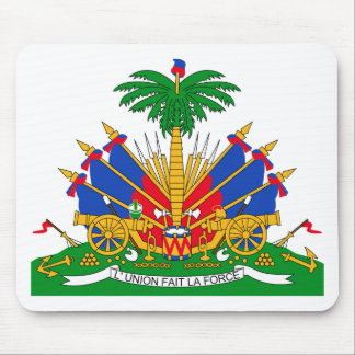 Haiti-Wappen Mousepad