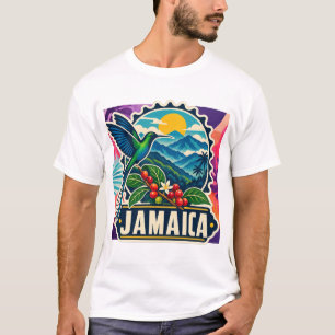 Haiti Zeitgenössische karibische Collage T-Shirt
