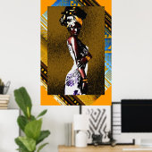 ‎ Haitian Creole Princess Poster (Heimbüro)