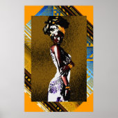  Haitian Creole Princess Poster (Vorne)