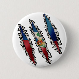Haitian Flag Slash | Haiti Unterhalb Button
