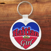Haitian Girl Schlüsselanhänger (Vorderseite)