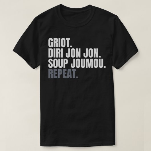 Haitian Griot T-Shirt (Design vorne)