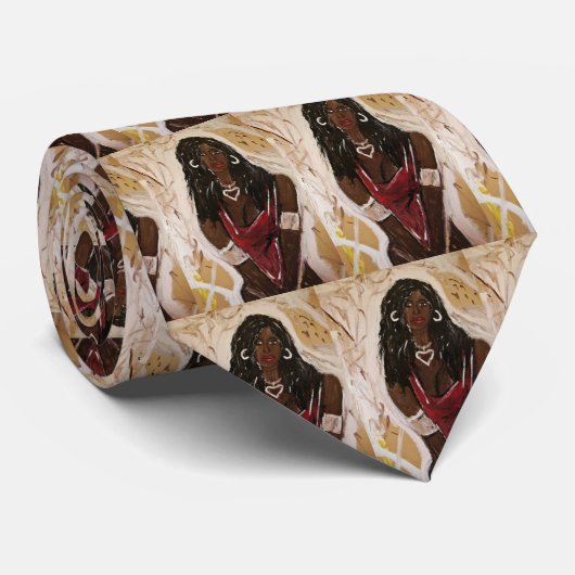 HAITIAN HEARTBREAK KRAWATTE (Gerollt)