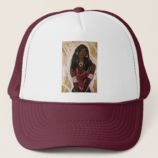 HAITIAN HEARTBREAK TRUCKERKAPPE (Vorderseite)