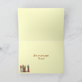 Haitian Street Musicians Dia del Padre Karte (Innenseite)