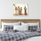 Haitian Street Musicians Leinwanddruck (Insitu (Schlafzimmer))