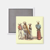 Haitian Street Musicians Magnet (Vorderseite/Rückseite)