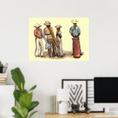 Haitian Street Musicians Poster (Heimbüro)