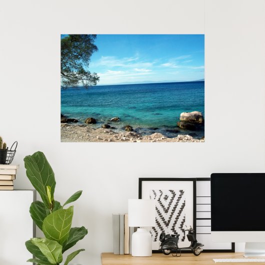 Haitian Waters Poster (Heimbüro)