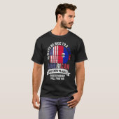 Haitianer Amerikaner Wir kennen Orte, wo Land Hait T-Shirt (Vorne ganz)