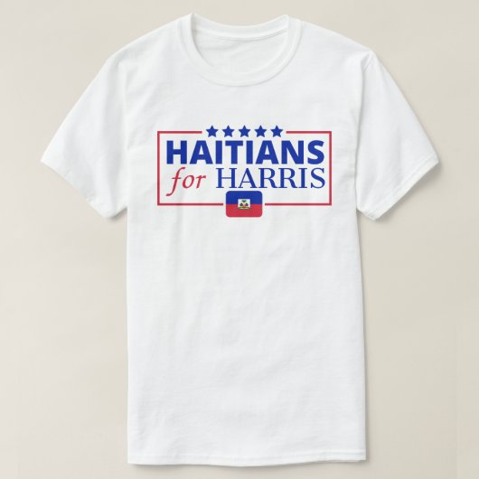 Haitianer für Harris T-Shirt (Design vorne)