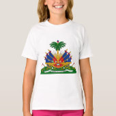 Haitianer - Wappen Sweatshirt T-Shirt (Vorderseite)