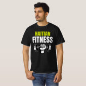 Haitianische Fitness T-Shirt (Vorne ganz)