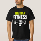 Haitianische Fitness T-Shirt (Vorderseite)
