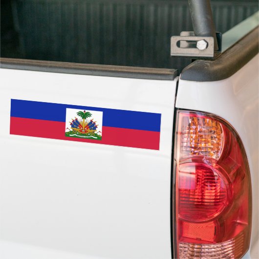 Haitianische Flagge Autoaufkleber (Auf Lkw)