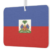 Haitianische Flagge Autolufterfrischer (Links)