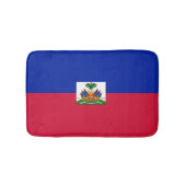 Haitianische Flagge Badematte (Vorderseite)