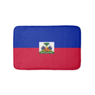 Haitianische Flagge Badematte