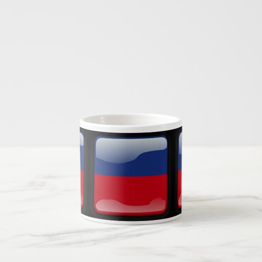 Haitianische Flagge Espressotasse (Vorderseite)